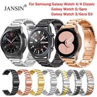 [HOT JUXXKWIHGWH 514] สายนาฬิกาข้อมือสำหรับ Samsung Galaxy Watch 5/4 44มิลลิเมตร40มิลลิเมตรสายคลาสสิก42มิลลิเมตร46มิลลิเมตรสแตนเลสวงสำหรับ Samsung Watch 5 Pro 45มิลลิเมตร S3