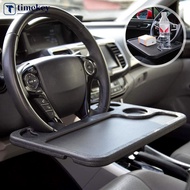 TIMEKEY Multi-purpose Car Steering Wheel Dining Table Bracket Car Computer Mount Stand Eat Work Coff