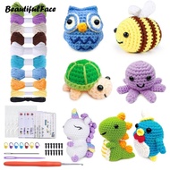 Beginners Crochet Kit with Easy Peasy Yarn DIY Knitting with Step-by-Step Video Tutorials Crocheting