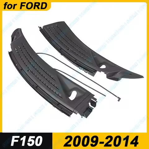 for 2009-2014 FORD F150 Windshield Wiper Cowl Grille Vent Cover Panel Hood Assembly Replacement BL3Z