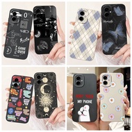For Samsung Galaxy A06 4G  Case Matte Newest design heart Pattern Soft Silicone Cover for Samsung A6