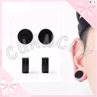 Cuancuy - Korean Black Magnetic Earrings Stayliss Men's Accessories/ Women's Accessories/ Fashion Ea