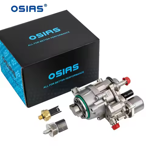 OSIAS High pressure fuel pump For Genuine BMW N54/N55 Engine 335i 535i 135i + Fuel Pressure Sensor