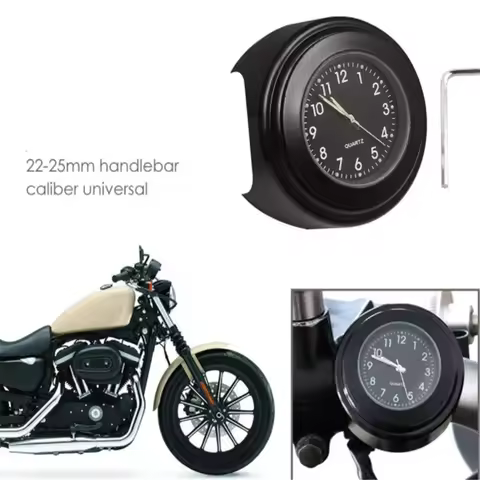 Universal 7/8‘ Motorcycle Handlebar Clock Watch for SUZUKI DR250R DJEBEL250XC 250SB DRZ400E DRZ400S 