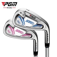 PGM Golf Iron 7 Club สำหรับเด็กวัยรุ่นชายมือใหม่หัดเล่นกอล์ฟ #7 Iron Club Loft 36 Head Stainless-gra
