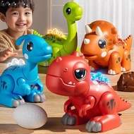 STEM Magnetic Dinosaur Toy - Light Up Sound Building Set for Kids Age 3-5