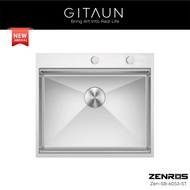[FAUSTO] SUS304 Stainless Steel Single Bowl Sink / Under Mount Sink / Top Mount Sink / Flush Mount S