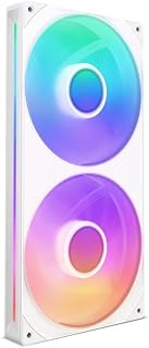 NZXT F280 RGB Core - 280mm Single-Frame Fan Unit with 2 x 140mm RGB Fans - Speed & Lighting Control 