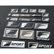 Suitable for ES300H Car Fender Stickers, F-SPORT Metal Stickers, IS300H Car Rear Decoration Stickers