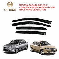 Proton Saga BLM/FL/FLX -10cm Air Press Window Door Visor Wind Deflector