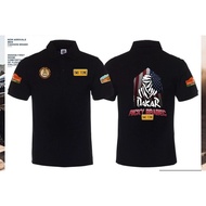 26 New Style Dakar Rally Logo Short-Sleeved t-Shirt Men Modified Loose Casual polo Shirt