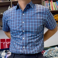 ApaceManson - short sleeve shirt with checkered front pocket COTTON 98% for Men Menswear COLOR 52