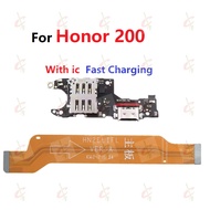 Charging board flex for Honor 200 Main board Mainboard flex cable
