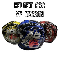 HELMET ARC YF DRAGON YF1 AR4 RITZ MODERN GREY 2tone silver blue naga vista nagamas yellow