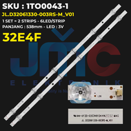 Backlight TV Hisense 32 Inch 32E4F JL.D32061330-003RS-M-V01