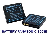 CGA-S008 \ CGA-S008E \ CGA-S008GK \ DMW-BCE10E แบตเตอรี่ \ แท่นชาร์จ \ แบตเตอรี่พร้อมแท่นชาร์จสำหรับ