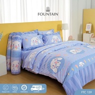 Cinnamoroll:ผ้าปูที่นอน(ไม่รวมผ้านวม) ยี่ห้อ Fountain