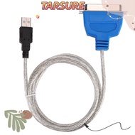 TARSURR USB To Parallel Cable, Fast Transmission 4.9FT Printer Cable Adapter, Universal Practical Pa