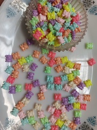 Manik Manik Mute Pastel Susu Pilih Motif 10gr