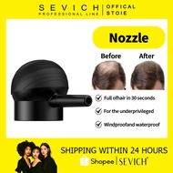 SEVICH Nozzle Spray Applicator Pump Tool and Sevich Easy Usage Hair Building Fiber Powders