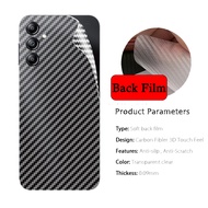Carbon Fiber Back Film For Samsung Galaxy A56 A36 A16 A15 A25 A35 A55 5G Back Screen Film