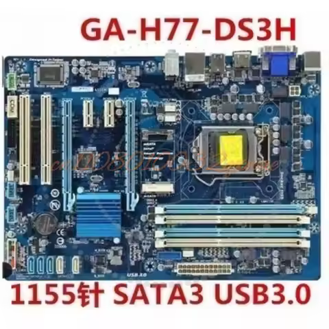GA-H77-DS3H/Z77P-D3 Motherboard