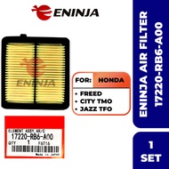 【READY STOCK】ENINJA Air Filter For Honda City Tmo/ Jazz Tfo/ Freed (17220-RB6-A00/17220-RB6-003) Ele