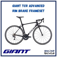 Giant TCR Advanced (2021) Carbon Black (Size M  S  XS) Rim Brake Frameset ONLY for Road Bike for Road Cycling