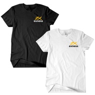 Trading Cryptocurrency Exness Short Sleeve Cotton Combed 30s T-Shirt for Men and Women