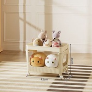 小推車 零食置物架 用品收納櫃 多層收納架 可移動玩具收納加（平行進口）（快遞送貨上門）
