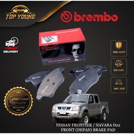 BREMBO NISSAN FRONTIER / NAVARA D22 FRONT (DEPAN) BRAKE PAD