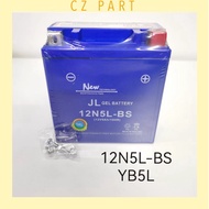 BATTERY/BATRY YB5L/12N5L KERING FOR EX90/DVS10/EVOZ/ZR/EX5/EX5 CLASS/450SX-F/CT115S/CT100/KRISS100/A