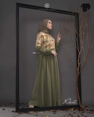 Baju Gamis Nadheera Luxury Kavva Lathiya Annya Haneefa Louisa Khanza Dress L Dress Wanita Dewasa Ter