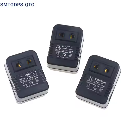 Hot！Hot！EU US Plug Step Down Transformer Travel Adapter 220V To 110V Or 110 To 220V Converter 50W Vo