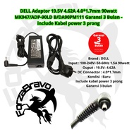 Dell 19.5V 4.62A 4.0*1.7mm 90watt MK947 Adapter/ADP-90LD B/DA90PM111 3 Month Warranty - includes 3 p