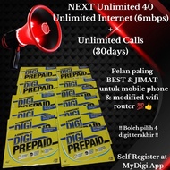 Digi Prepaid Next Simcard (Boleh Pilih Nombor & Pelan)