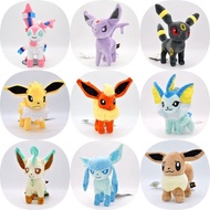 Pokémon Pokémon Doll Girl Birthday Gift Eevee Family Plush Doll Fire Eevee Water Eevee Moon Eevee Fa