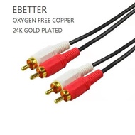 EBETTER 2RCA TO 2RCA AUDIO CABLE 1.5M