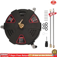 [Vodool Official Mall]เครื่องซักผ้าความดัน 2500psi ทำความสะอาดพื้นผิวพร้อมกับส่วนต่อขยายของไม้กายสิท