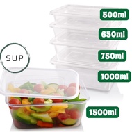 Microwave Container Food Container / Rectangular Food Container with Lid / Take Away Food Container 