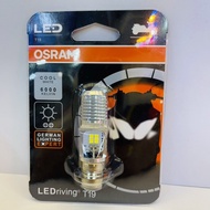 LED T16 2-Point Headlight Bulb For 12v Motorcycle