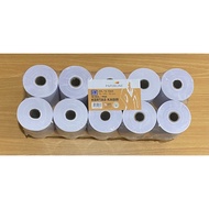 Paperline 1 Ply 75x65x18mm Receipt Paper [1 Pack of 10 Rolls]