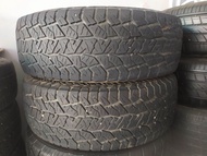 ยางขอบ16 HANKOOK Dynapro AT2 245/70R16 ปี21 แก้มดี ขอบสวย ดอกดี ไม่ปะ มีรอยขูดซุ้มรถบางๆ ใช้งานได้ปก
