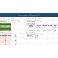 Sistem Ramalan PRO 4D/5D/6D Malaysia | Excel Mobile Ready | Magnum Toto Da Ma Cai Instant Results