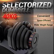 Selectorized Dumbbell in Single Unit (90lbs / 40kg)