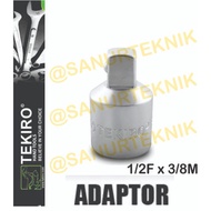 TEKIRO 1/2F x 3/8M Adapter 1/2 F x 3 socket wrench adapter/8 M