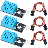 WWZMDiB DHT11 Sensor Suhu dan Kelembapan 3.3V-5V Pengukuran Kelembapan 20%-95% Pengukuran Suhu 0-50 