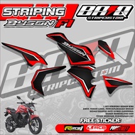 01 YAMAHA BYSON FI STRIPING STICKER - YAMAHA BYSON FI STRIPING SIMPLE LIST DESIGN
