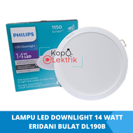 Lampu Led Downlight Philips Eridani DL190B 14 Watt / 14w - Bulat