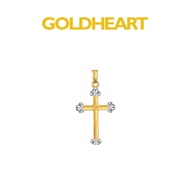 Goldheart 916 Gold Cross Pendant
